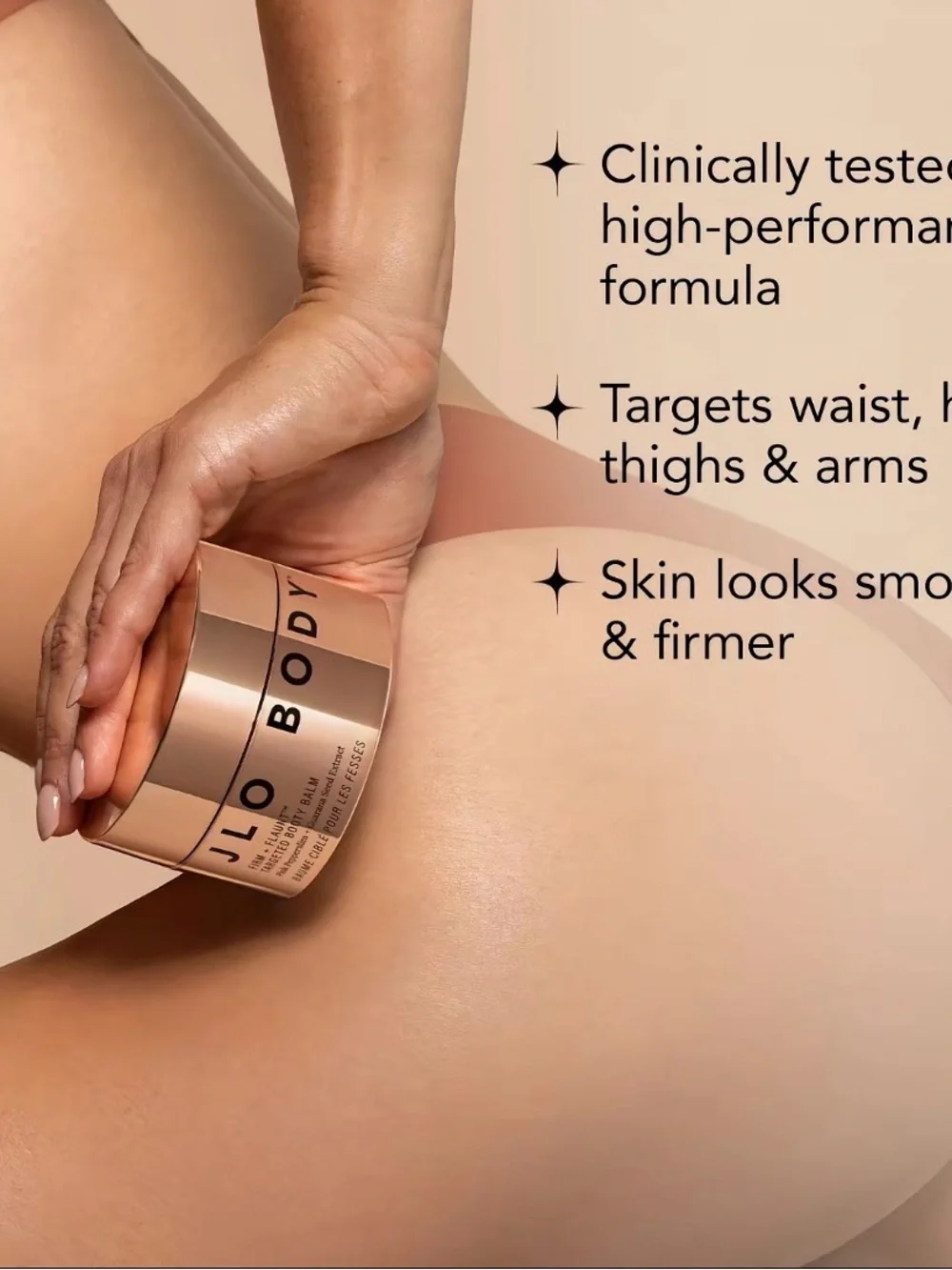 JLo Body Radiance Moisturizer — Rose Gold Hydrating Body Cream